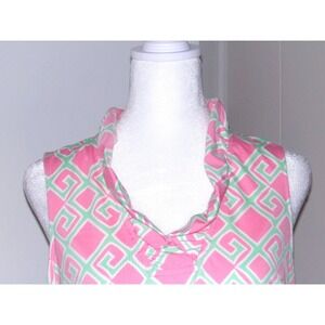 Crown & Ivy Pink & White Sleeveless Dress Size MP/Vacation/Summer/Beach Days‎